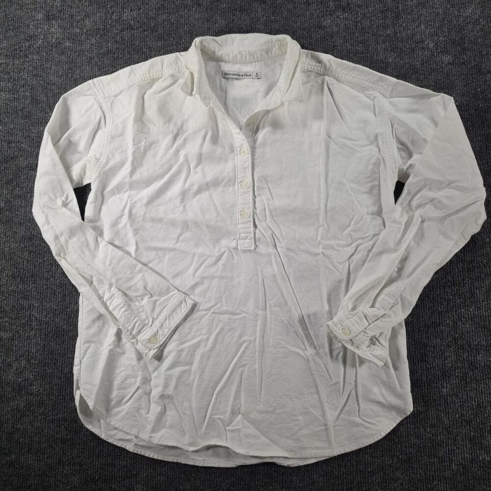 Abercrombie-fitch Women's White Shirt